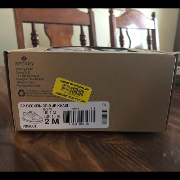 Infant Sperry shoes - Picture 4 of 5